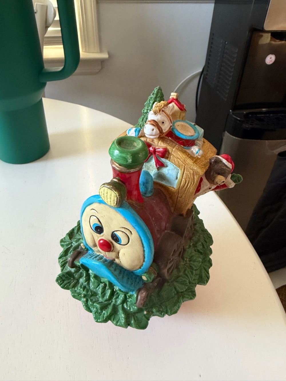 Vintage Christmas Train Ball Music Motion Decorative Carrying Toys Gifts AMC NY